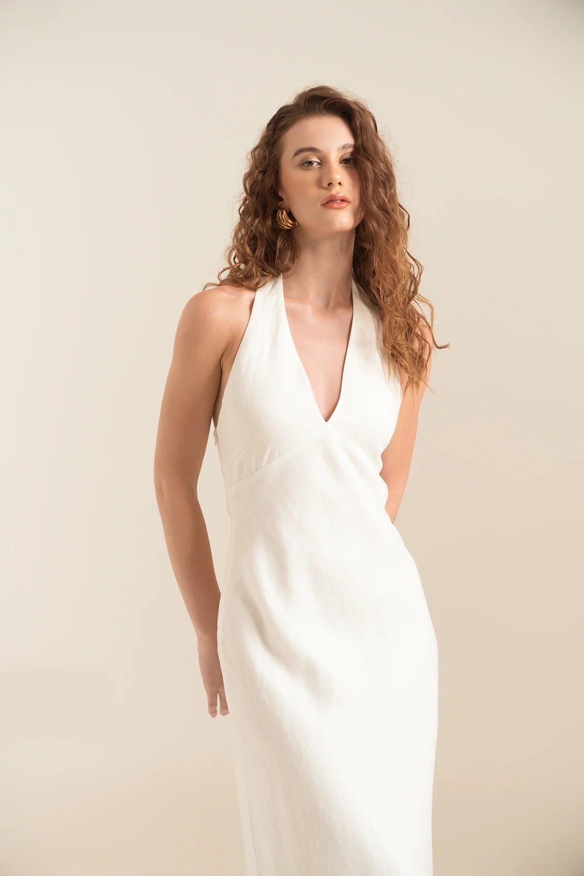 MALENA LINEN DRESS